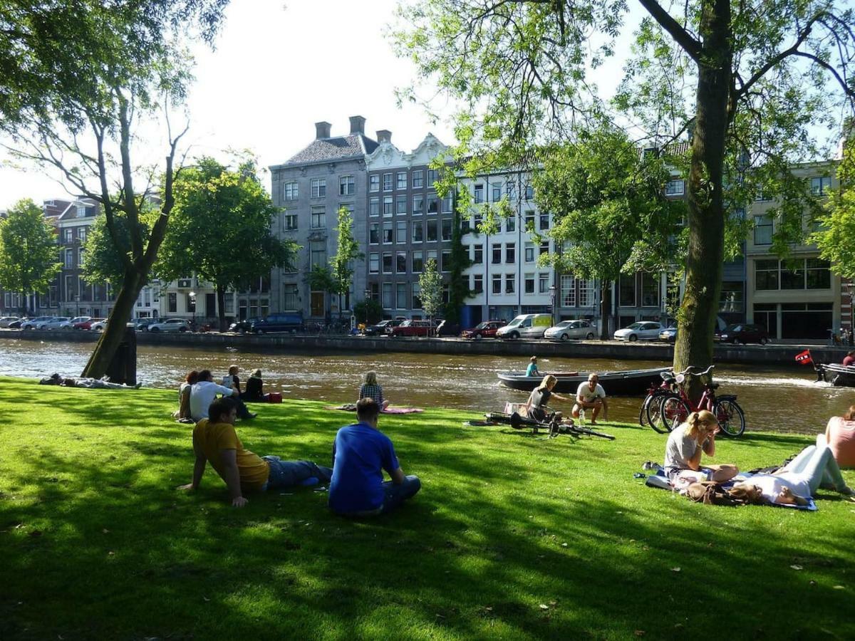 Quiet Apartment For 4 At Park In Center Amsterdam Exterior foto